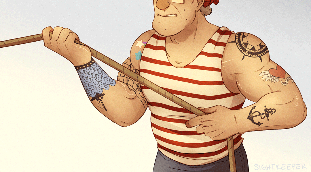 By popular vote. sightkeeper. more. sea grunks and their magical tattoos! 